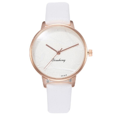 

Women Fashion Branch Bird Pattern Dial Watch Lady Simple Leather Band Alloy Case Quartz Wrist Watch