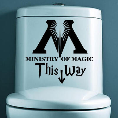 

Greensen 5pcs Funny Toilet Sticker Marker Sign Reminder Bathroom Decoration Toilet Sticker Toilet Marker