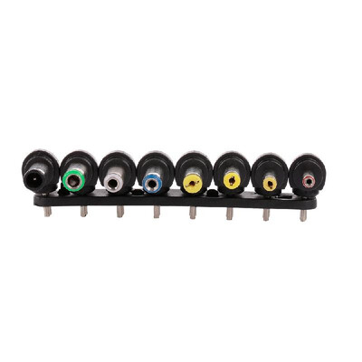 

Laptop DC Power Adapter Kits 8PCS DC AC Power Adapter Tips Connector Power Supply Plug for LenovoThinkpadDellSonyHPAsus