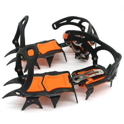 

14 Teeth Ice Crampons Winter Snow Boot Shoes Ice Gripper Anti-skid Ice Spikes Snow Traction Cleats