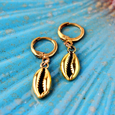 

Handmade Elegant Star Moon Shell Drop Earrings Romantic Simple Unique Ethnic Holiday Earrings For Women Jewelry Bijoux Femme