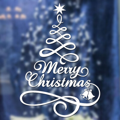 

〖Follure〗Christmas Tree Window Vinyl Wall Stickers Home Decorations Gifts