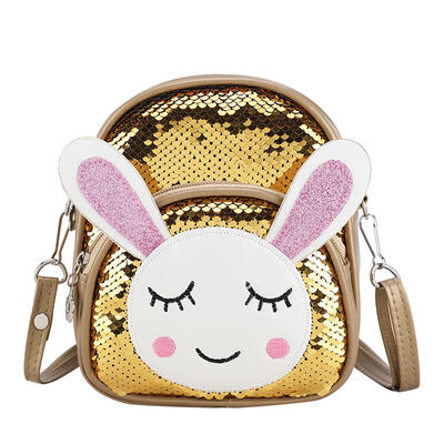 

Cute Rabbit Sequins Backpacks Children Girls Rucksacks School Shoulder Bags