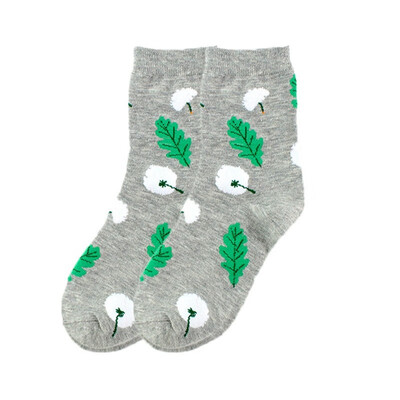 

Cute Dandelion Pattern Printing Art Socks Women Socks Fashion Soft Calcetines Sokken