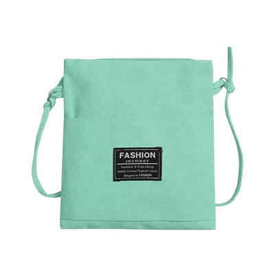 

Canvas Simple Small Shoulder Messenger Handbags Women Casual Crossbody Bags