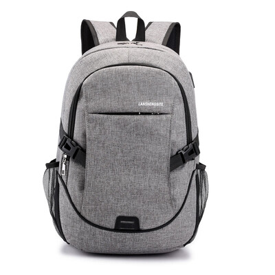 

Backpack male Korean version of the big bag travel casual laptop bag shoulder bag backpack