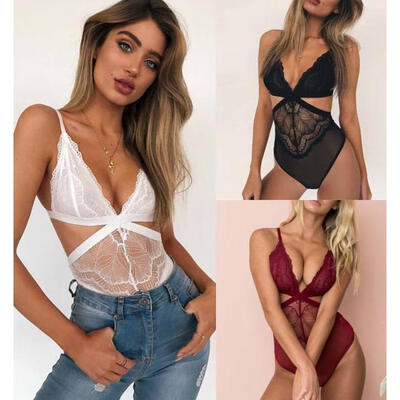 

Lingerie Lace Dress Babydoll Women&39s Underwear Nightwear Sleepwear Bodysuit