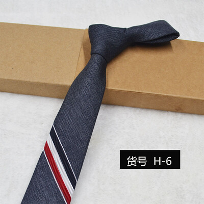 

Explosion models Korean version of the spot tie wholesale wool tie casual business mens tie 5CM new fine