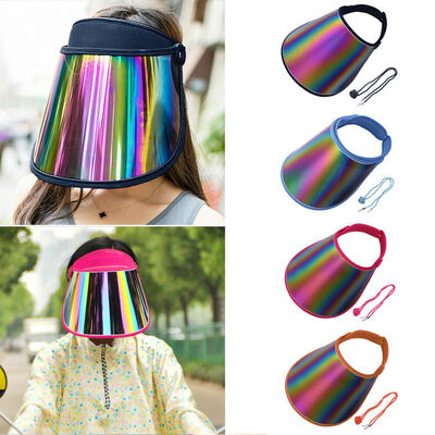 

Anti UV Women Men Visor Adjustable Cap Sport Sun Summer Outdoor Sunscreen Hat r