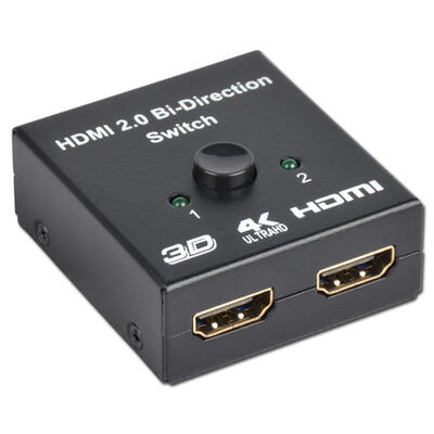 

AC-HD201 4K HDMI Bi-Direction Switcher 1x22x1 Splitter Adapter Converter