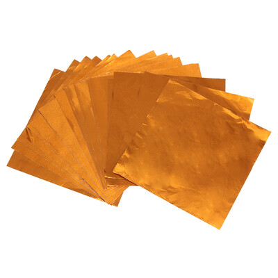 

100pcs Foil Candy Package Paper Chocolate Aluminum Candy DIY Package Paper