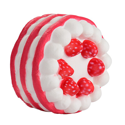 

Tailored Stress Reliever Strawberry Cake Scented Super Slow Rising Kids Toy Cute