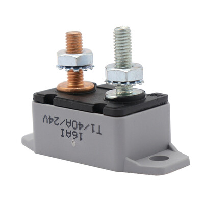 

10A Automatically Reset Plastic Case Bolt Type 6-28V Circuit Breaker Car Boat General Accessories