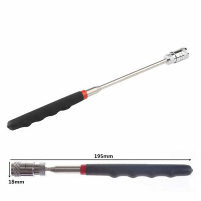 

Magnetic Telescoping Flexible Pick Up Tool With LED Light Long Extendable Useful