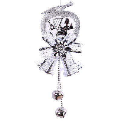 

Toponeto Christmas Tree Plastic Bell Hanging Ornament Pendant Party Home Decor Grand
