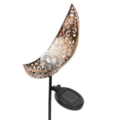 

Greensen Hollow Iron Moon-shape Solar Light Outdoor Garden Decoration