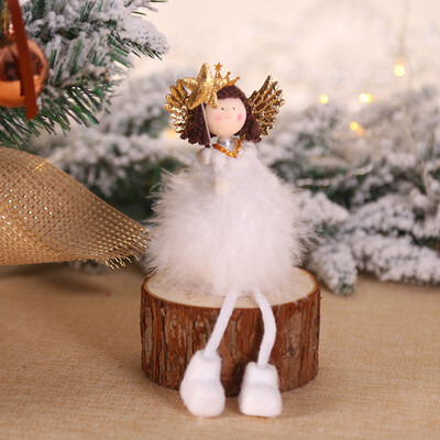 

Tailored Christmas Ornaments Santa Claus Snowman Reindeers Toy Doll Hang Decoration Gift