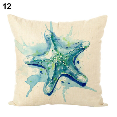 

45x45cm Turtle Octopus Pillow Case Cushion Cover Home Cafe Sofa Bed Car Decor