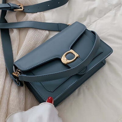 

Simple summer small fresh Messenger bag net red packets new 2019 Joker foreign style shoulder small square bag