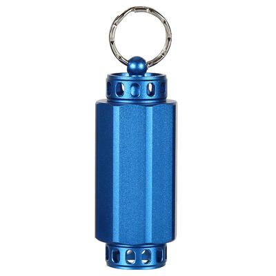 

Aluminum Alloy Lantern Shape Sealing Warehouse Small Medicine Bottle