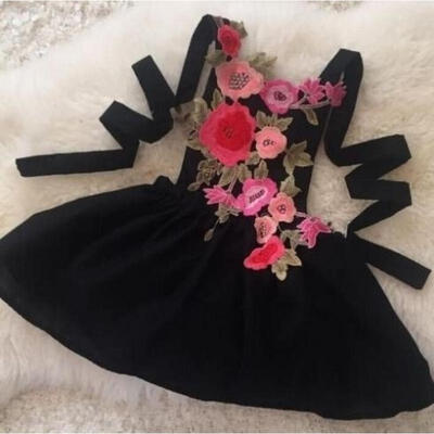 

Baby Girl Floral Dress Kids Party Wedding Pageant Formal Dress Sundress Clothes