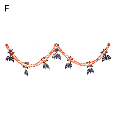 

2m Halloween Witch Pumpkin Bunting Banner Hanging Garland Decor Party Supplies