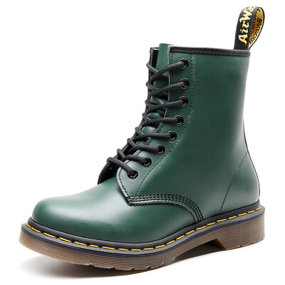 

High help 1460 Martin boots mens large size British wind couple short boots men&women leather boots round head trend motorcycle shoes