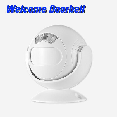 

Motion Detector Welcome Doorbell 4-in-1 Welcome Doorbell Alarm PIR Motion Sensor Remote Control Home Security Driveway Alarm Store