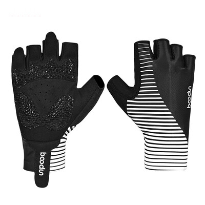 

Men Women Cycling Gloves With Shock Absorb Gel Pad Breathable Half Finger New