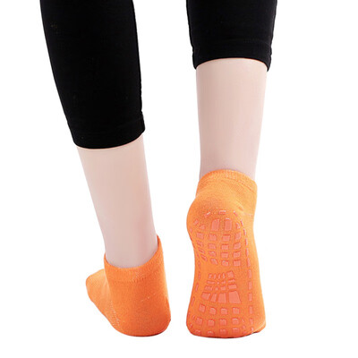 

Women Solid Color Low To Help Summer Cotton Silicone Non-Slip Invisible Boat Socks