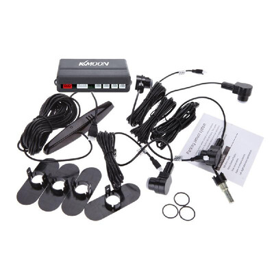 

KKmoon Car LED Parking Reverse Backup Radar System with Backlight Display 4 OEM Sensors
