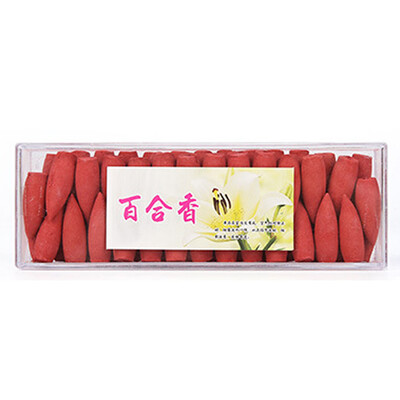 

〖Follure〗1 Box Backflow Retro Handmade Porcelain Ceramic Backflow Incense Burner Buddh