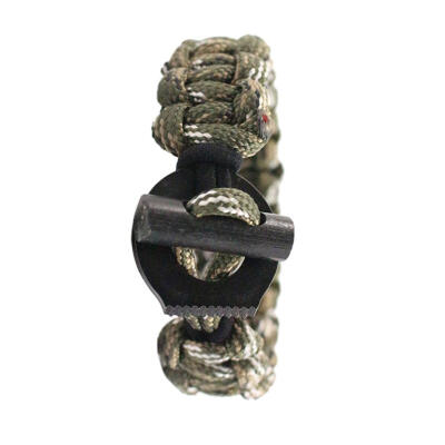 

Outdoor Camping Hiking Paracord Parachute Cord Emergency Survival Bracelet
