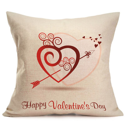 

Siaonvr Valentines Day Fashion Throw Pillow Cases Cafe Sofa Cushion Cover Home Decor