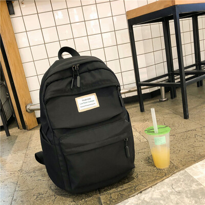 

Ins schoolbag female college students shoulder bag Korean version of high school Suzu ulzzang ancient high school girl large capac