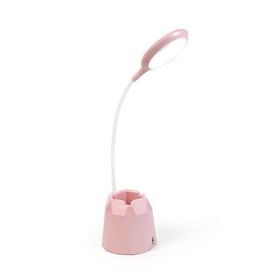 

Creative LED Reading Lamp With 3 Brightness Levels Charging Mode Phone Holder USB Rechargeable 4200K-4600K