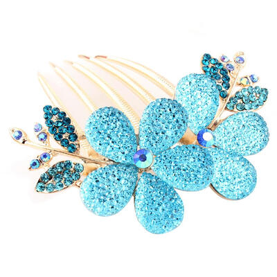 

The New Hair All Over The Sky Star Rhinestone Headdress Flower