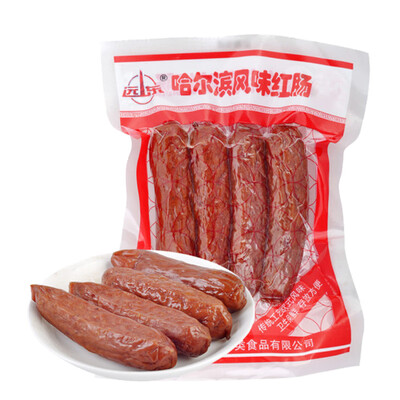 

Far Eastern ham sausage Harbin flavor red sausage smoked sausage 160g bag