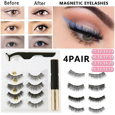 

Womens Fashion Magnetic Eyelashes with Magnetic Liquid Eyeliner