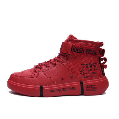 

2019 High-top Casual Shoes Men Loafers Boots for Male Zapatos De Hombre Cool Schoenen Mannen Personalized Vulcanized Shoes