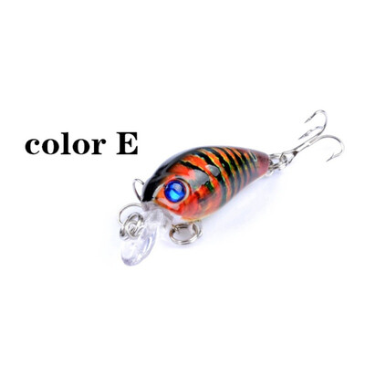 

1Pcs 4g 45cm Hard Fishing Lure 10 Hook Crank Bait Diving Depth 01-03m Lake River Fishing Wobblers Carp Fishing Baits