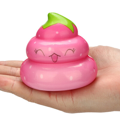 

Siaonvr Squishies Kawaii Yummy Fruit Poo Slow Rising Cream Scented Stress Relief Toys