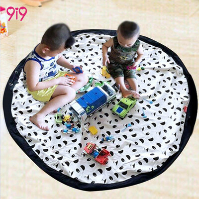

9i9 long love childrens toys fast storage bag multi-function picnic picnic toy mat outdoor crawling mat 1900032 mustache models 140cm