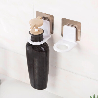 

Siaonvr Strong Suction Cup Shower Gel Shampoo Bathroom Wall Mounted Rack Hooks