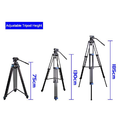 

Professional DSLR Camera Tripod Monopod with 360 Panorama Ball Head Quick Release Plate 3-Section Telescoping for Nikon Sony DSLR