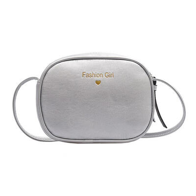 

Letter Print Clutch Women Girls Shoulder Messenger PU Leather Casual Bags