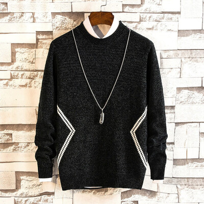 

Toponeto Mens New Autumn Winter Casual Long Sleeve Knitting Sweaters Tops Blouse