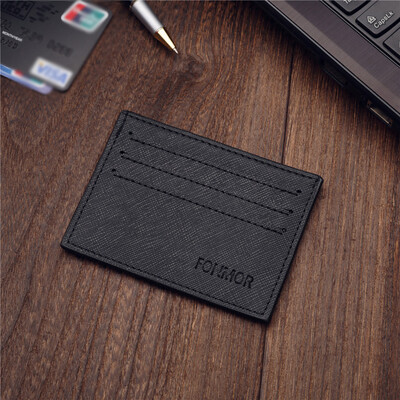 

Tailored Men Card Pack Student Wallet Mini ID Card Holder Wallet Travel Card Pack Bag