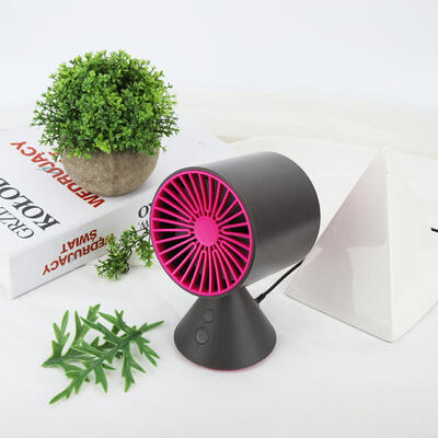 

Greensen Mini Portable Student Desktop Oscillating Turbo Cooling Fan Ultra Quiet USB Charging