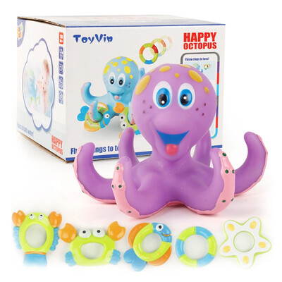 

Children Bathing Small Octopus Toy Intelligent Bath Tool